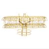 Dancing Wings Hobby 3D Jigsaw Puzzle Wood DIY Kit- Wright Brothers Flyer Building Craft (VC01) view 2