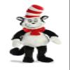 Aurora Whimsical Dr. Seuss Cat in The Hat Stuffed Animal - Officially Licensed Plush for Imaginative Play - Perfect for Kids and Adults - Multicolor 18 Inches view 1