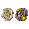 Beyblade Burst Turbo Slingshock Dual Pack Galaxy Zeutron Z4, Gold-X Betromoth B4 view 1