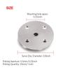 10Pcs Servo Horn Metal Aluminum 25T Silvery Servo Disc for Robot Mechanical Claw Rc Car Helicopter Mg945 Mg995 Mg996 view 4