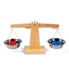 Montessori Wooden Balance Beam Weighing Scale Early Childhood Education Tools Montessori Early Development Toy Montessori Materials view 2