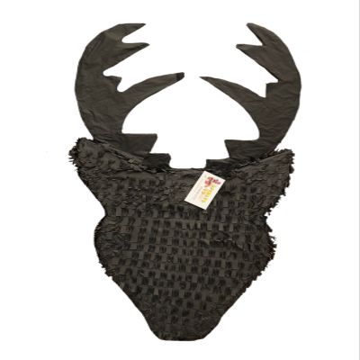 APINATA4U 20" Black Deer Silhouette Pinata For Lumberjack Theme Hunting Party Lumberjack Birthday Suppies Reindeer Theme Party