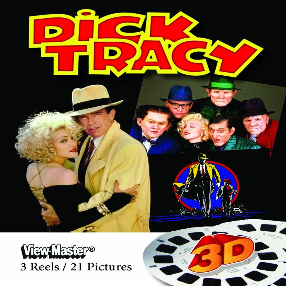 Dick Tracy - The Disney Movie - Classic ViewMaster - 3 Reel Set