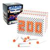 EKIND 200 Pcs Suction Darts Refill Pack Foam Bullet Compatible for NERF N-Strike Series Blaster (Glow at Dark, White) view 1