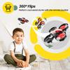 Holy Stone Mini Drone for Kids and Beginners RC Nano Quadcopter Indoor Small Helicopter Plane with Auto Hovering, 3D Flips, Headless Mode and 3 Batteries, Great Gift Toy for Boys and Girls, HS210 Red view 3