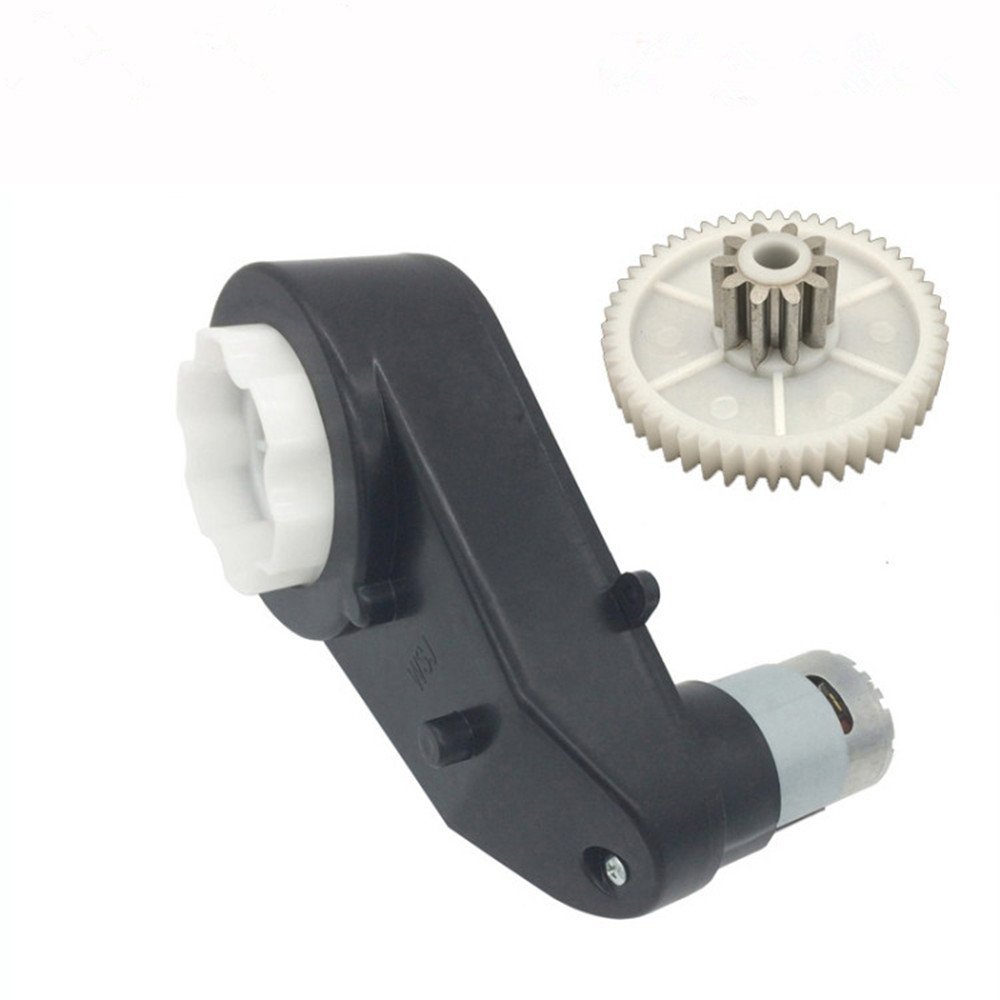 550 20000RPM Gearbox with 6V Motor,Electric Motor with Gearbox for Kids Ride On Car and Motorcycles High Speed RS550 Drive Engine Match Children's Ride on Toys