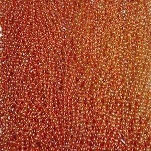 72 Orange Mardi Gras Gra Beads Necklaces Party Favors 6 Dozen Lot