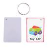 18 Transportation Playground Flash Cards - The Flash Hole-Punched So You Can Sort and Organize The Cards Easily. Early Learning Kindergarten view 2