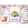 18 Transportation Playground Flash Cards - The Flash Hole-Punched So You Can Sort and Organize The Cards Easily. Early Learning Kindergarten view 4