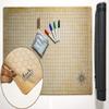 RPG Battle Grid Mat - 24" x 36" High Quality Double Sided Neoprene Mat Plus Dry Erase PVC Film - Table Top Role Playing Map - DND Role Play - Dungeons and Dragons Maps Tiles - Tabletop Gaming Mat view 1