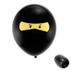 10 Pack 11" Ninja Latex Balloons with Matching Ribbons view 1