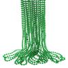 GiftExpress 12 Pack 33" St. Patricks Day Green Bead Necklaces - St. Paddy's Day Party Accessories Bulk  Lucky Green Bead Necklace Sport Teams and Event view 1