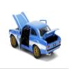 Jada Toys Fast & Furious Movie 1970 Brian's Ford Escort Blue with White Stripes, 1/24 Diecast Model Car view 4