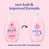 Johnson's Baby Lotion with Coconut Oil, Aloe Vera & Vitamin B5, 72 HR Hydration, Skin Moisturizer, Hypoallergenic, Safe for Newborn, Protects From Dryness &; Strengthens Skin, 27.1 fl. oz view 2