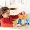 Learning Resources Wise Owl Teaching Bank - 4 Pieces, Ages 3+ Toddler Learning Toys, Play Money Toy for Kids, Save Spend Give Bank view 4