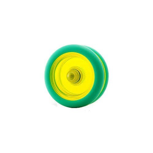 Henrys Tiger Snake Yo-Yo - Yellow with Green Rims