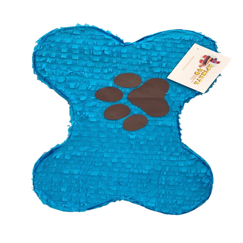 APINATA4U 20" Tall Blue Dog Bone Pinata 20" Puppy Theme Party Let's Pawty! like an animal! Kitty Cat Purrfect Party