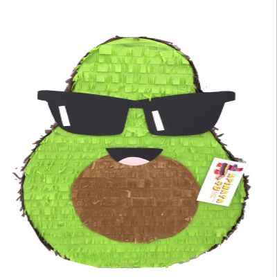 20"Tall Avocado Piata Sunglasses Cinco de Mayo Fiesta Themed Avocado Piata