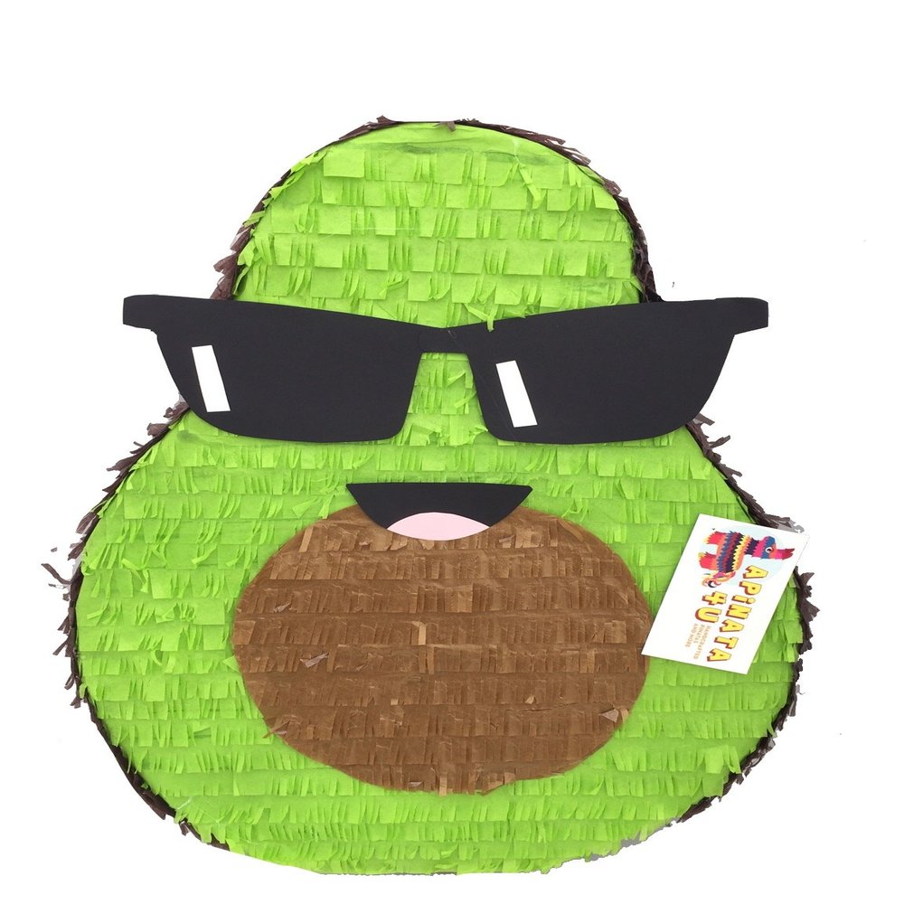 20"Tall Avocado Piata Sunglasses Cinco de Mayo Fiesta Themed Avocado Piata