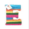 20" Tall Letter E Pinata Fiesta Theme Fiesta Themed Birthday Party Supplies Cinco de Mayo Teens Party view 1