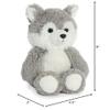 Aurora - Cuddly Friends - 8" Husky, Grey view 3