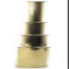 15" Brass Telescope with Leather Case - Pirate Spyglass view 2