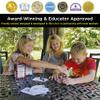 Think Tank Scholar 335 Multiplication & Division Flash Cards (Award Winning) 1 Fact Per Card with Visual Aids  All Facts 012 + Dice, Games & Charts  Grades 26, Homeschool & Classroom Learning view 2