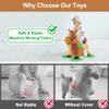 iPlay, iLearn Bouncy Pals Brown Hopping Horse, Toddler Plush Animal Hopper Toy, Kids Inflatable Ride on Bouncer W/Pump, Indoor Outdoor Jumper, Birthday Gifts for 18 24 Months 2 3 Year Old Boys Girls view 4