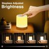 UNIFUN Bedside Touch Lamp Rechargeable Dimmable RGB LED Table Night Light view 3