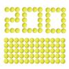 [200 Rounds] Nerf Rival Compatible Ammo by Little Valentine - Bulk Yellow Foam Bullet Ball Replacement Refill Pack for Nerf Rival Blasters (HIR, High-Impact Rounds - Yellow) view 1