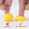 [200 Rounds] Nerf Rival Compatible Ammo by Little Valentine - Bulk Yellow Foam Bullet Ball Replacement Refill Pack for Nerf Rival Blasters (HIR, High-Impact Rounds - Yellow) view 4