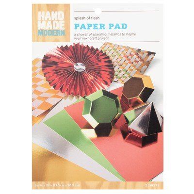 12ct Foil Craft Paper - Hand Made Modern Foil