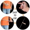 OUERMAMA Silver Magic Cane Metal Appearing Cane with Video Tutorial and Gloves, Pocket Staff Magic Tricks view 2