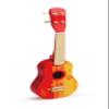 Hape Kid's Wooden Toy Ukulele, Red view 1