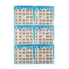 American Games Bingo Paper Game Cards  6 Card  10 Bingo Sheets  100 Books  10 Colors, Made in USA view 2