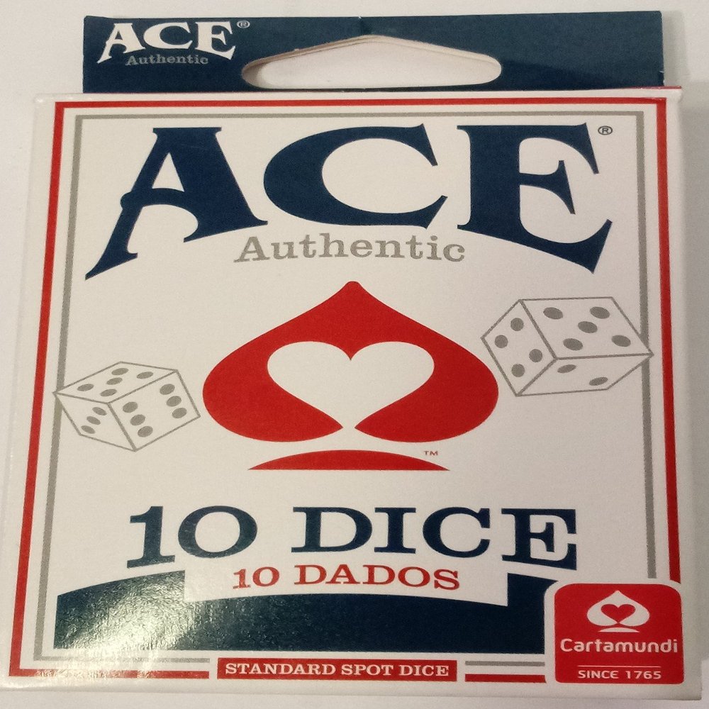 ACE Authentic Dice - 10 Pack