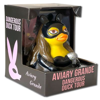 CelebriDucks - Aviary Grande - Dangerous Duck Tour - Floating Rubber Ducks - Collectible Bath Toy Gift for Kids & Adults of All Ages
