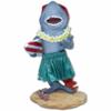 Hawaiian Miniature Dashboard Doll Shark with Surfboard view 1