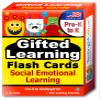 TestingMom.com Gifted Learning Flash Cards - Social Emotional Learning (SEL) for Pre-K and Kindergarten view 1