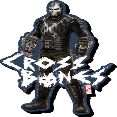 Aquarius Captain America Civil War Crossbones Funky Chunky Magnet