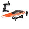 SOWOFA Boat FT016 Remote Control Boat Watercraft Large Racing High Speed 30KM/H Motor Water Cool Functions for Player Adult (Orange or Green) view 1