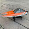 SOWOFA Boat FT016 Remote Control Boat Watercraft Large Racing High Speed 30KM/H Motor Water Cool Functions for Player Adult (Orange or Green) view 3