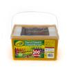 Crayola Ultimate Crayon Bucket, 200 Crayons, Duplicates of Favorite Colors, Gift for Kids view 3