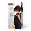 Brownmed Pocket Skin-to-Skin Baby Carrier Shirt for Mom & Newborn - Full-Coverage Baby Wrap Carrier - Black - Medium view 2