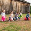 Farm Hoppers Award Winning Inflatable Toddler Safe Bouncing Black Cow Plus Pump view 4