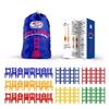 WEofferwhatYOUwant Chairs and Ladders Stacking Game  44 Piece Balance Tower for Kids and Adults  Family Party Tabletop Game Night Fun  Dexterity Skill Building Travel Toy Ages 6+ view 2