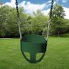 Gorilla Playsets 04-0008-G/G Full Bucket Toddler Swing, Bucket, Green 60" Plastic Coated Chains, 50 Lb Capacity view 2