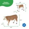Big Country Toys Hereford Cow & Calf - 1:20 Scale - Hand Painted - Farm Toys - Farm Animal Toys view 4