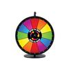 Spin to Win Table Stand Dry Erase Prize Wheel  18 Inch Desktop Spinning Game Wheel, Durable Wood Construction, Balanced for Fair Odds, Trade Show Raffle Event, Standard view 1