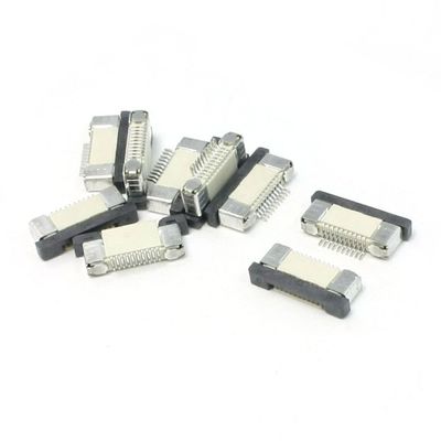 uxcell 10Pcs Single Row 0.5mm Pitch 10Pin FPC FFC Connector for I/O Socket